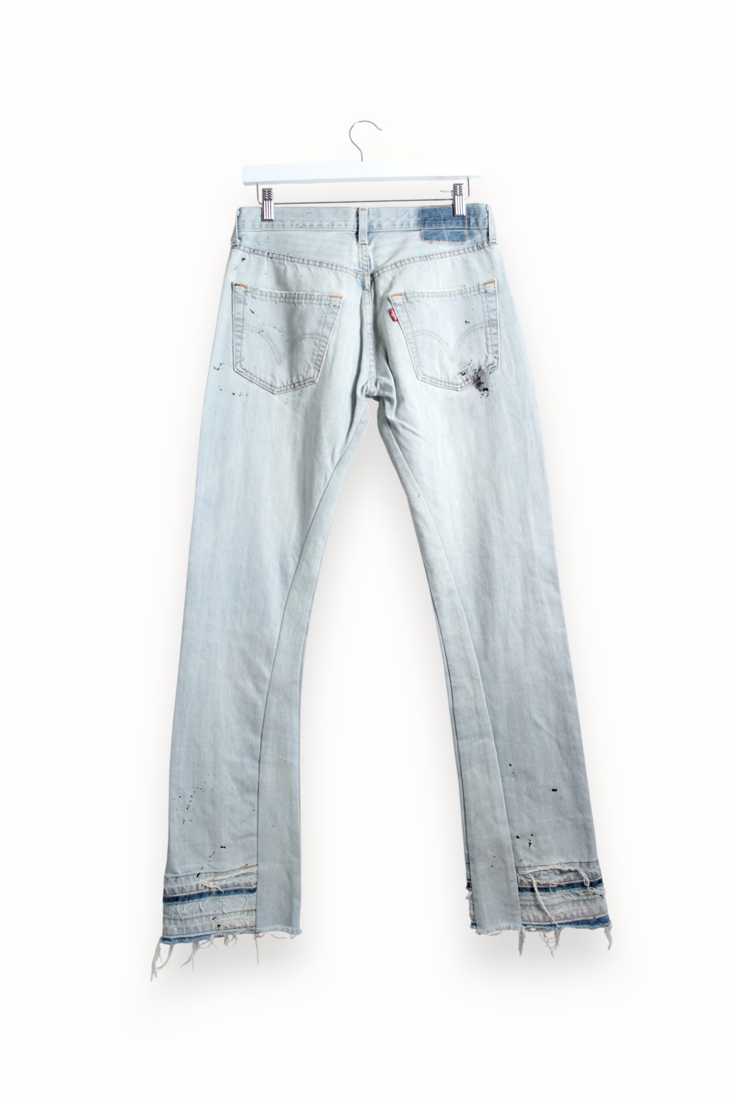 "FLARE" PAINT JEANS SKYE | W31