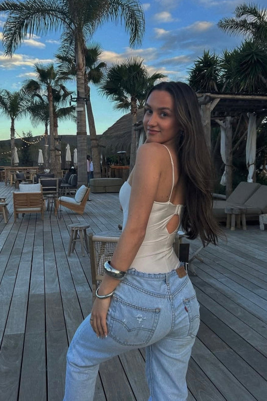 "NO WAISTBAND" JEAN - CLOSET LUNA