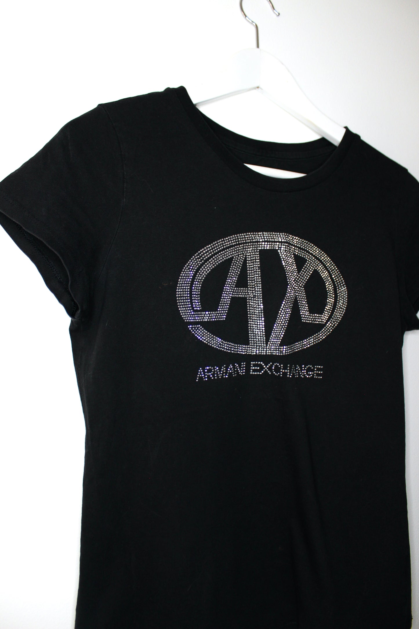 ARMANI RHINESTONE TEE - CLOSET LUNA