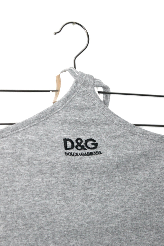 DOLCE & GABBANA HALTERNECK MINI DRESS - CLOSET LUNA