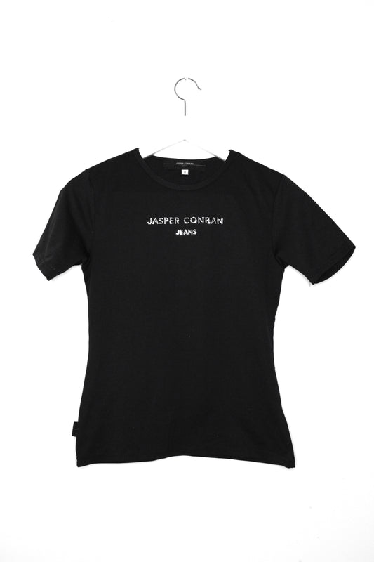 JASPER CONRAN RHINESTONE SLINKY TEE - CLOSET LUNA