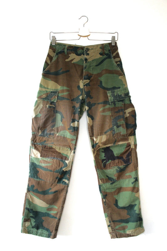 VINTAGE CAMO CARGO PANTS - CLOSET LUNA