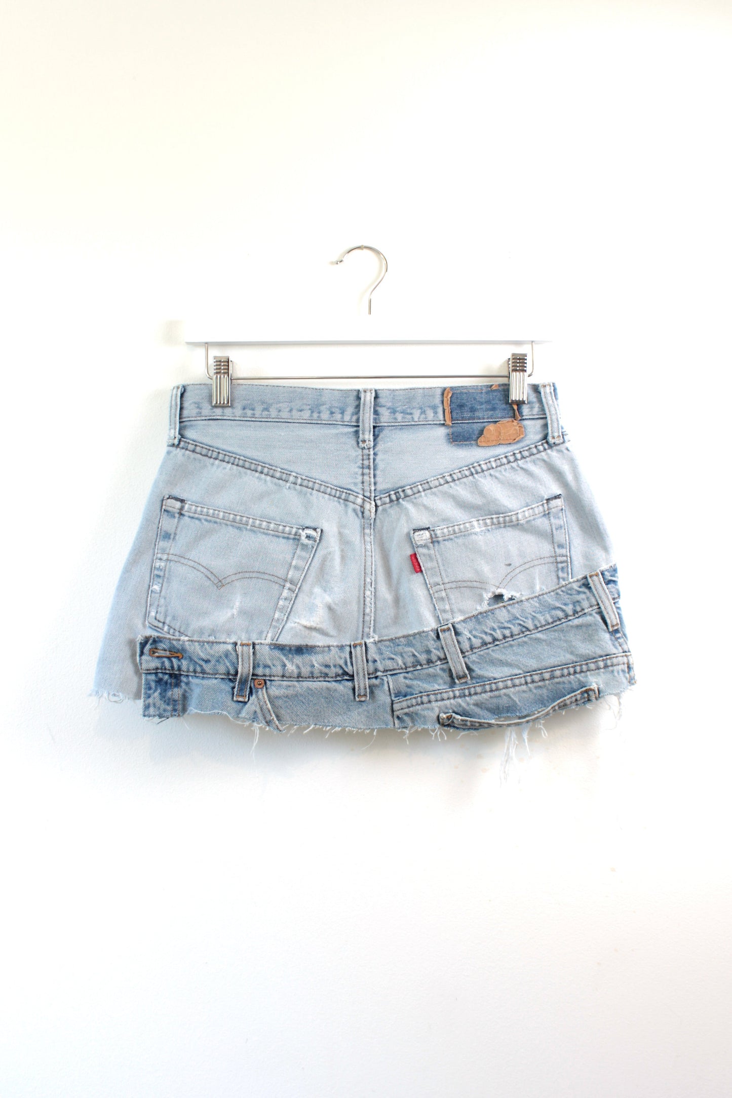 "LAYERED" CHAIN MINI SKIRT W29 - CLOSET LUNA
