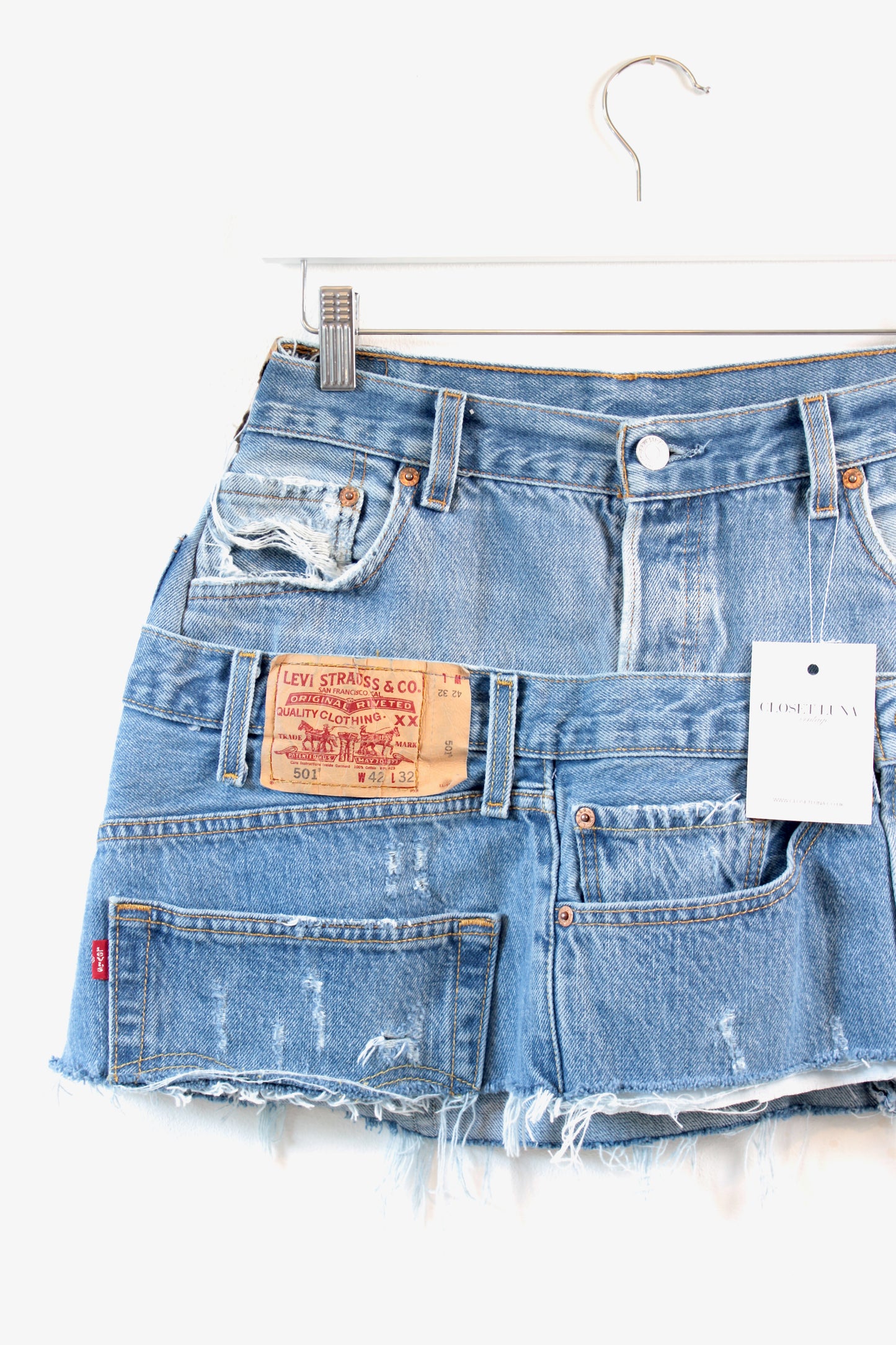 "LAYERED" MINI SKIRT W27