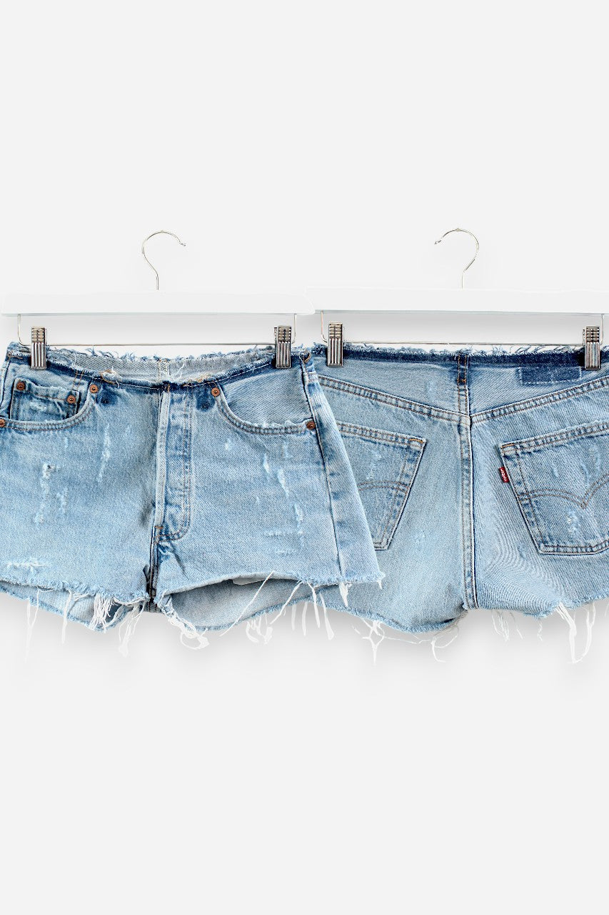 "UNDONE WAIST" SHORTS | W28 - CLOSET LUNA
