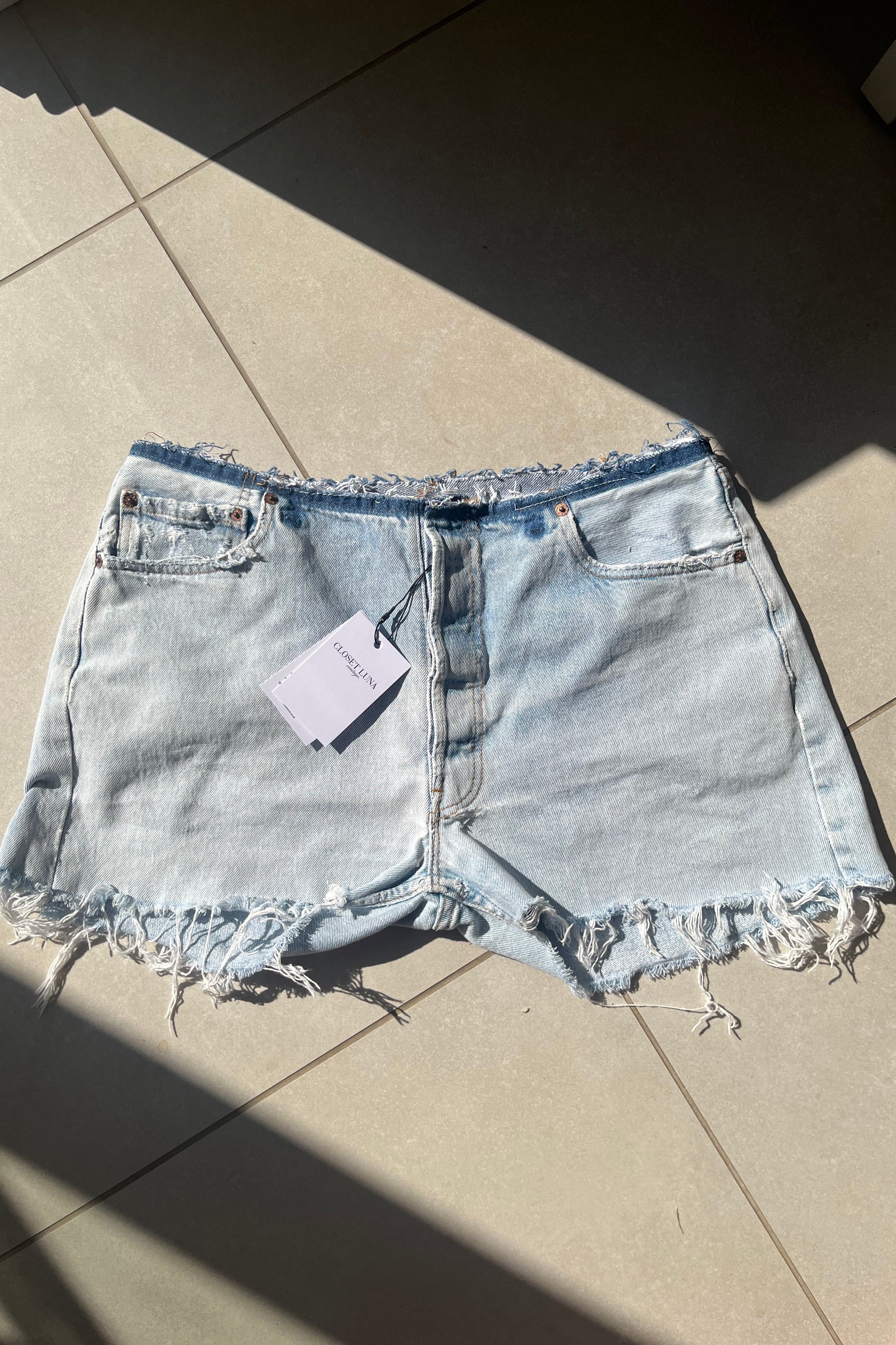Luna Undone Waist Short - CLOSET LUNA
