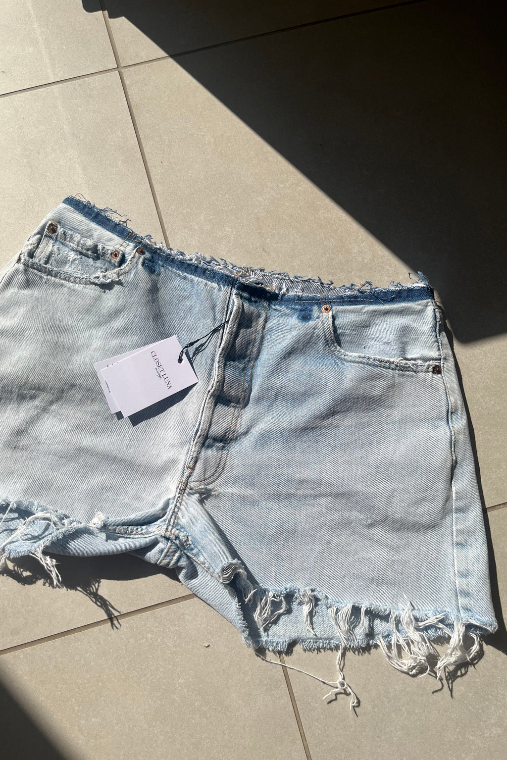 Luna Undone Waist Short - CLOSET LUNA