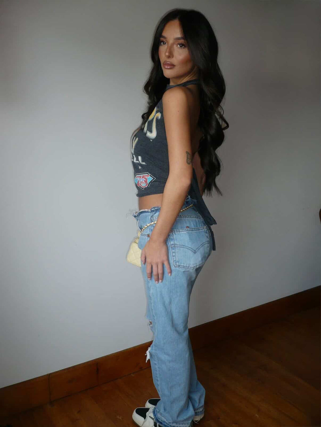 Luna Undone Waist Jean - CLOSET LUNA