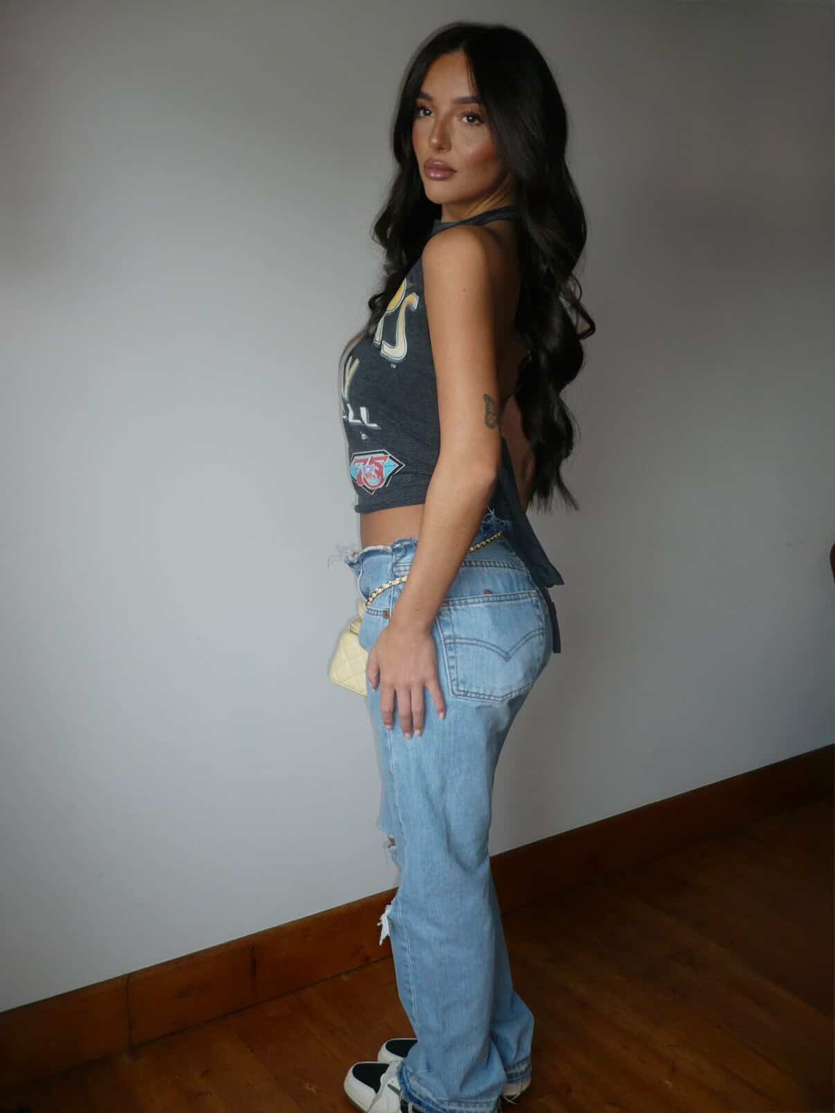 Luna Undone Waist Jean - CLOSET LUNA