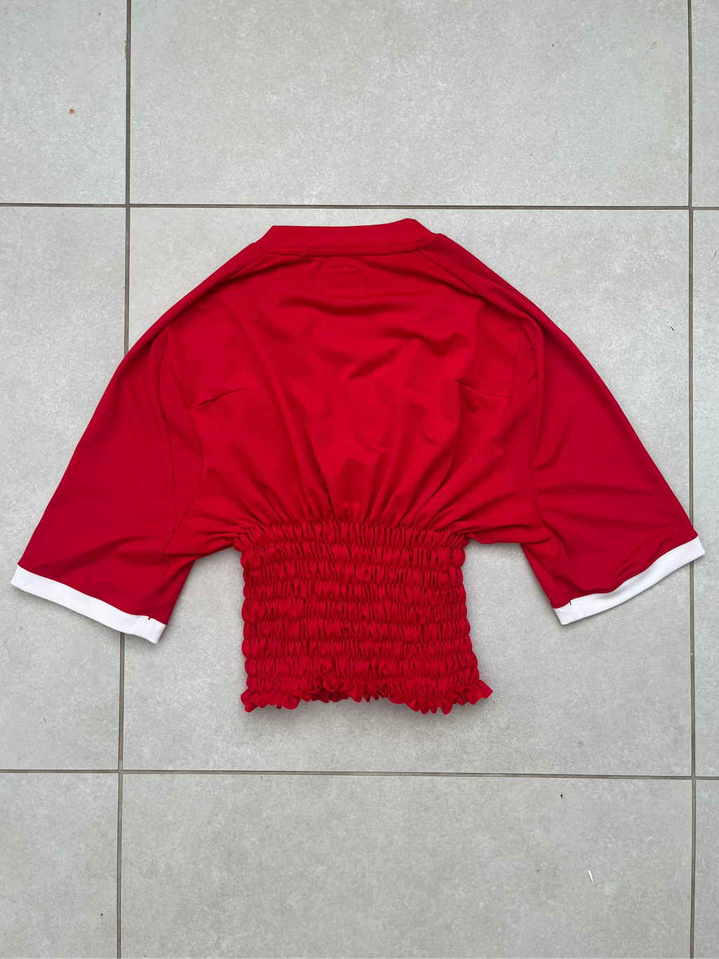 England Shirred Jersey 01 - CLOSET LUNA