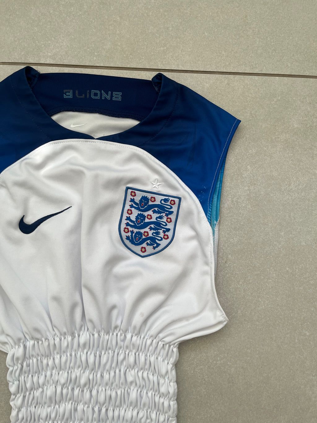 England Shirred Tee 08 - CLOSET LUNA