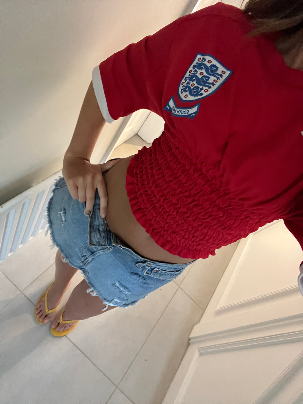 England Shirred Jersey 01 - CLOSET LUNA