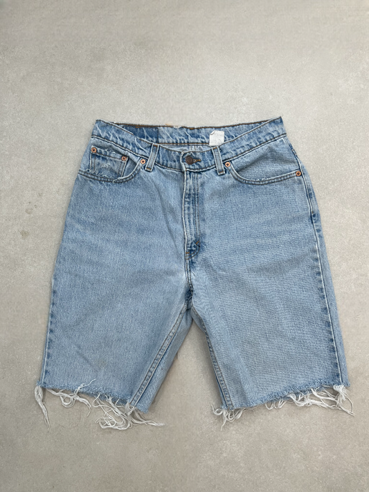 "DAD" VINTAGE LEVI DENIM SHORT- W30" - CLOSET LUNA