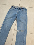 LUNA UNDONE WAIST JEAN - CLOSET LUNA