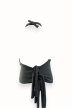 CUSTOM VINTAGE GRAPHIC HALTERNECK TEE - CLOSET LUNA