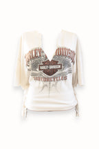 CUSTOM VINTAGE HARLEY DAVIDSON TEE - CLOSET LUNA