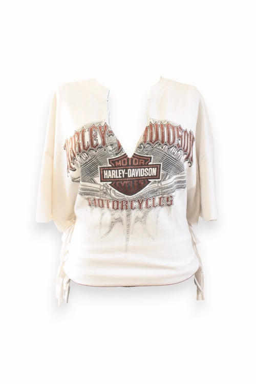 CUSTOM VINTAGE HARLEY DAVIDSON TEE - CLOSET LUNA