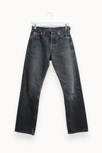 LUNA LOW TEXT JEANS - CLOSET LUNA