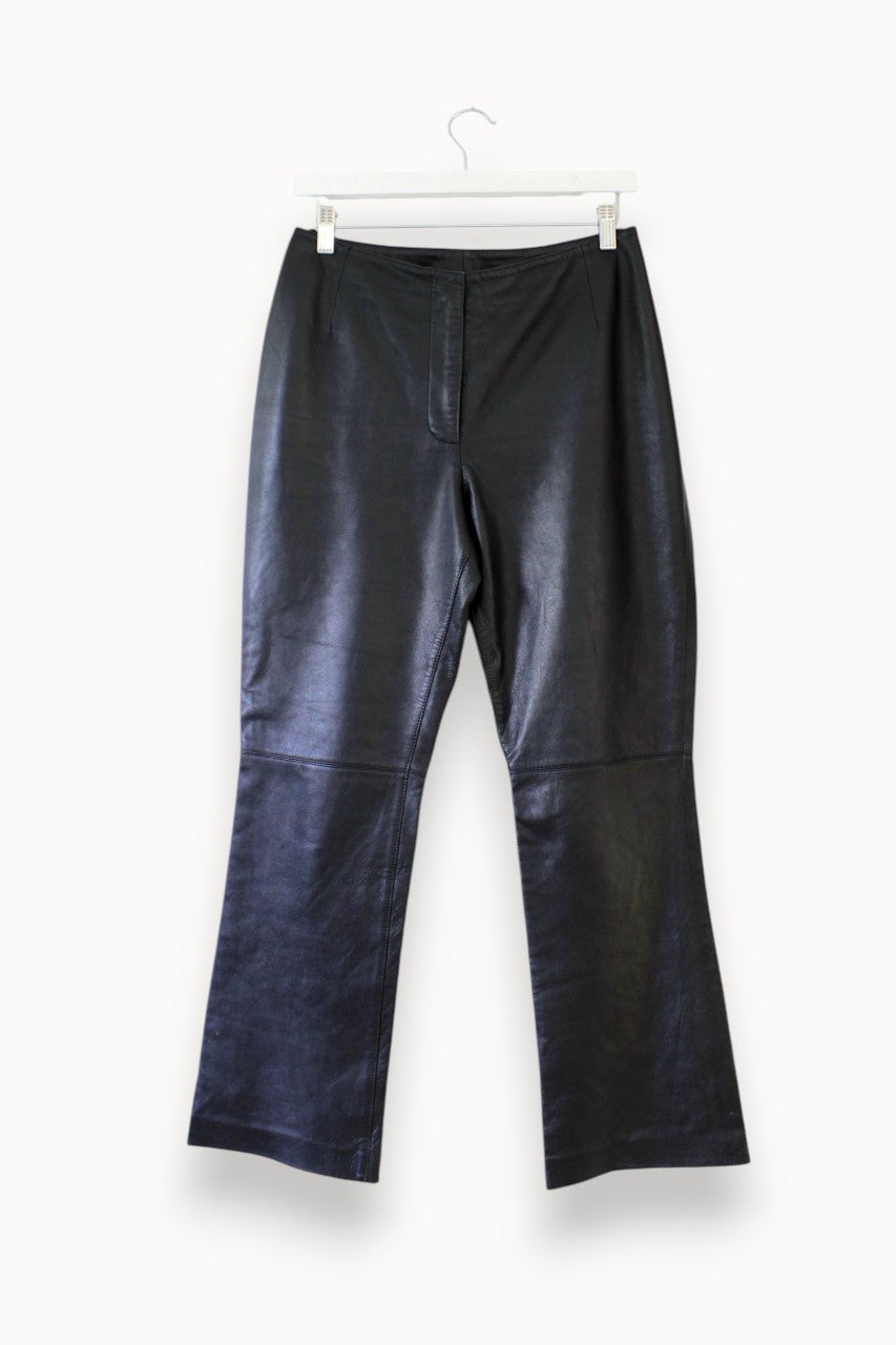Luna Low Leather Pant 02 - CLOSET LUNA