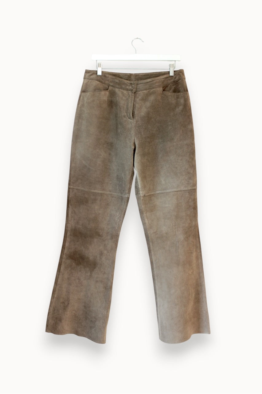Luna Suede Pant 03 - CLOSET LUNA
