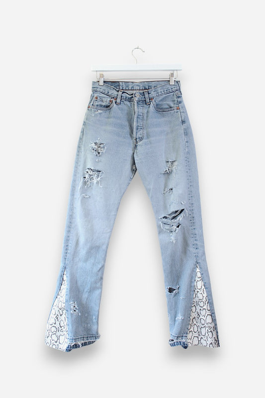 "SNAKE" FLARE JEANS | MADE TO MEASURE - CLOSET LUNA