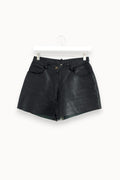 Luna Leather Mini Shorts - CLOSET LUNA