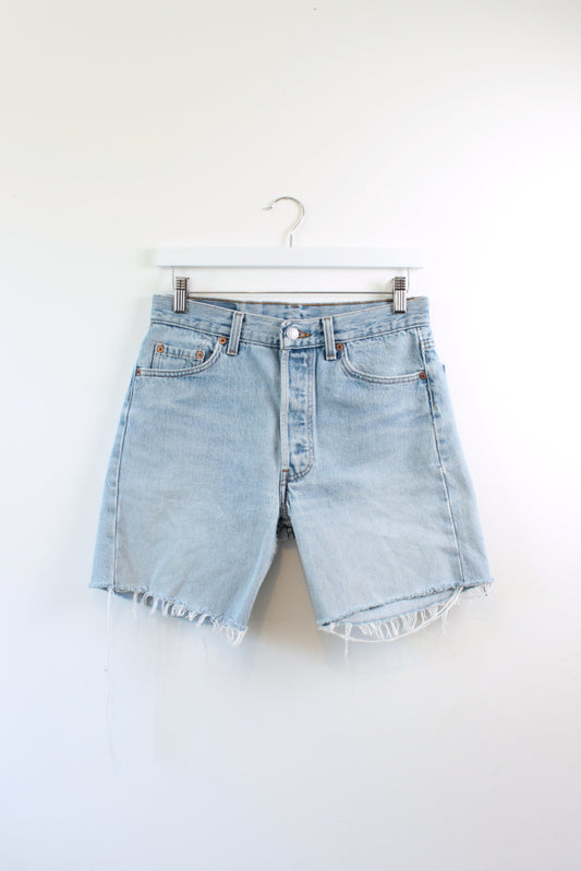 "DAD" VINTAGE LEVI 501 DENIM SHORTS W29 - CLOSET LUNA